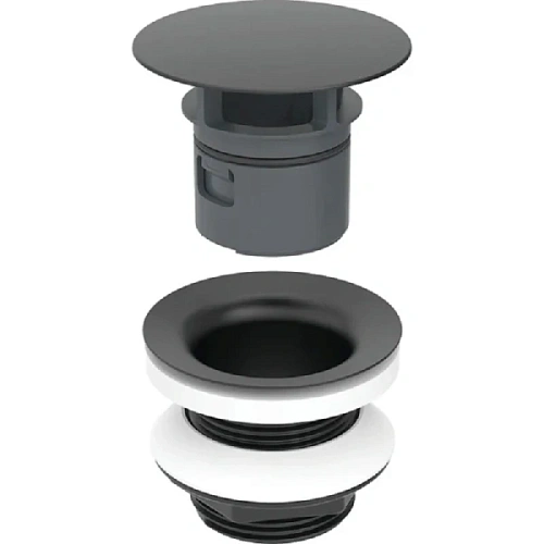 Донный клапан Geberit черный матовый - фото 2