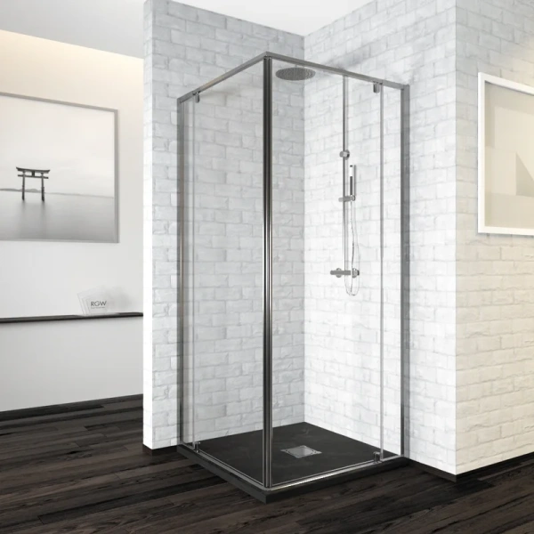 Душевой уголок RGW Passage PA-38 90х90 см стекло прозрачное 06083899-11 (детальная фотография)