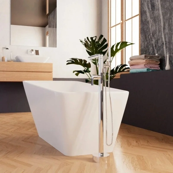 Ванна акриловая Frank F6106, 12517, 170 х 80 см, цвет белый (детальная фотография), овальные