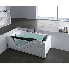 Акриловая ванна левосторонняя Gemy G9055 K L