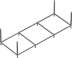 Монтажный комплект Roca Hall 170х75 см к акриловой ванне