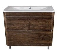 Тумба под раковину напольная Style Line Атлантика 90 см старое дерево
