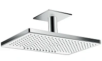 Верхний душ хром-белый Hansgrohe Rainmaker Select