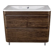 Тумба под раковину напольная Style Line Атлантика 90 см старое дерево