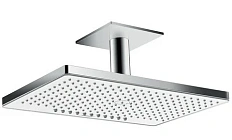 Верхний душ хром-белый Hansgrohe Rainmaker Select