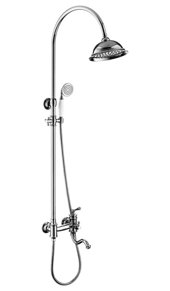 Душевая стойка Timo Adelia хром SX-6010/00 (детальная фотография)