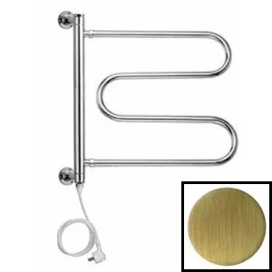 Полотенцесушитель электрический цвет:бронза Margaroli 500 500OBC (детальная фотография)