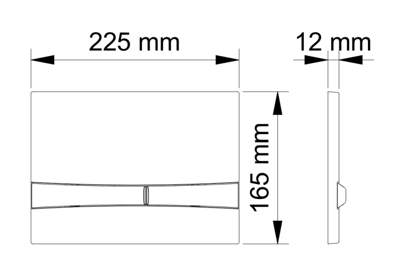 Инсталляция для унитаза BERGES Novum кнопка матовый хром 040252 (детальная фотография) index_1