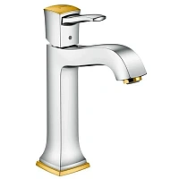 Смеситель для раковины Hansgrohe Metropol Classic хром/золото