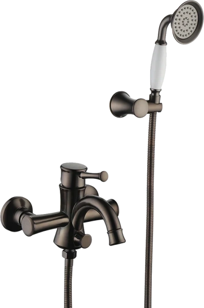 Смеситель для ванной Lemark Peretto с монолитным изливом LM6302RB (детальная фотография)