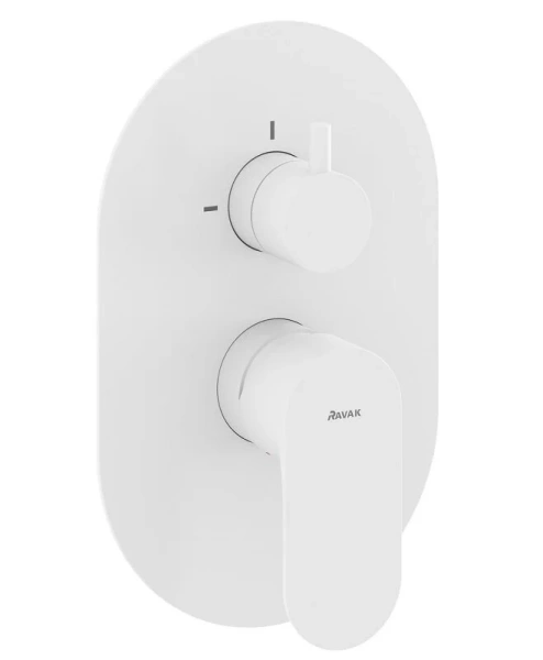 Смеситель для душа Ravak Eleganta белый матовый X070264 (детальная фотография)