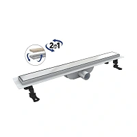 Душевой лоток RGW Leo-41 60 см хром