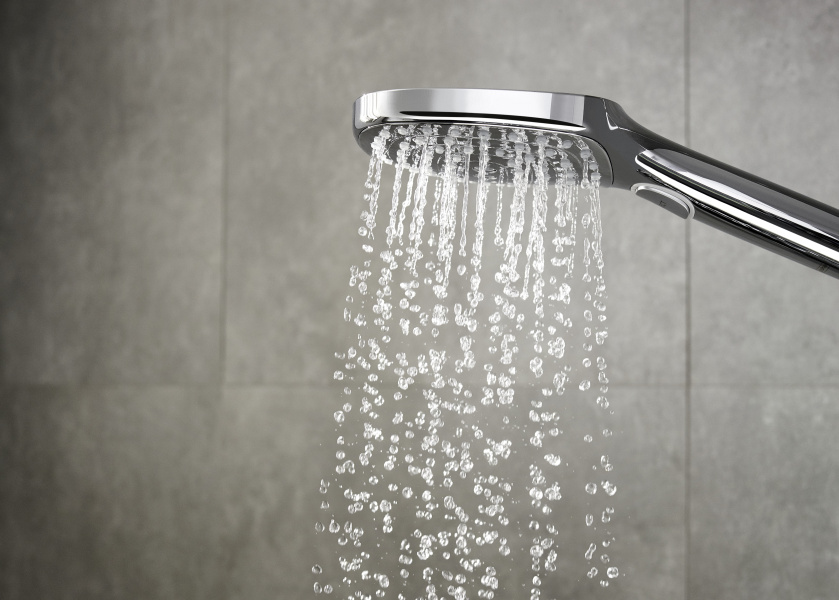 Лейка для душа Hansgrohe Raindance Select E 26520 квадратная (детальная фотография), в наличии, нет в наличии