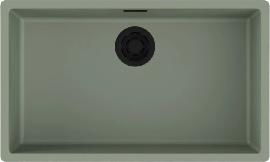 Мойка для кухни Omoikiri Yamakawa 75-Integra-WG 75 см wind green 4997271 (детальная фотография)