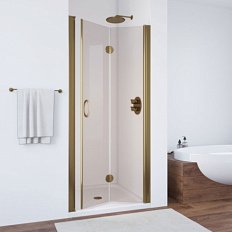 Душевая дверь профиль бронза стекло бронза Vegas-glass