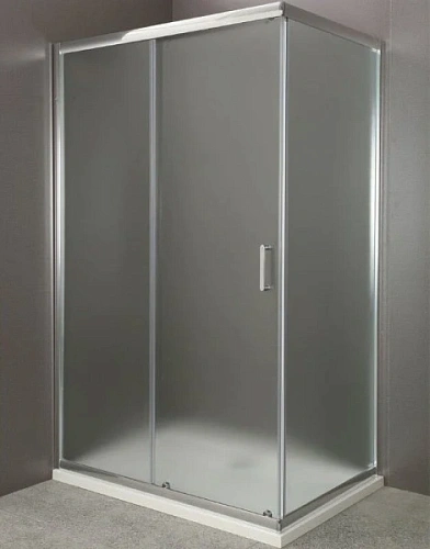 Душевой уголок BelBagno Uno 110х80 см стекло матовое - фото 2