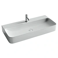 Раковина Ceramica Nova Aura 102 см белая