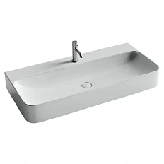 Раковина Ceramica Nova Aura 102 см белая
