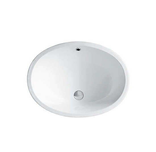 Раковина Simas Top e lavabi d'Arredo 58 см под столешницу, белая S 53 BI (детальная фотография), современные, hi-tech