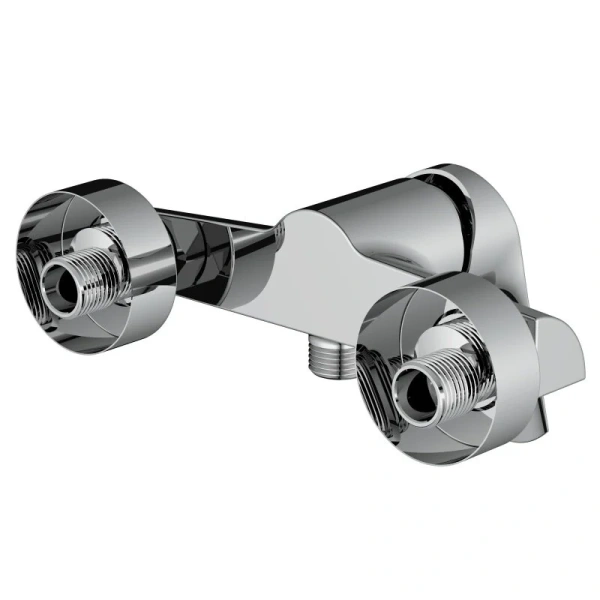 Смеситель для душа Cersanit Flavis хром 63036 (детальная фотография), настенные