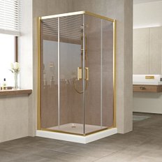Душевой уголок стекло бронза Vegas-glass ZA 100 05