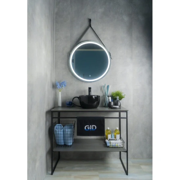 Раковина GID Creativo Nc9077 40 см черная 52230 (детальная фотография), черные