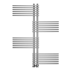 Полотенцесушитель водяной Terminus Европа П24 7х120 см из нержавеющей стали
