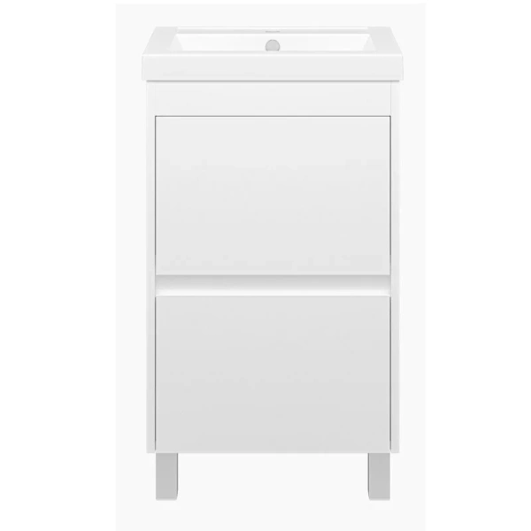 Тумба под раковину напольная Misty Алиса 50 см белая Э-Али01050-0112Я (детальная фотография)