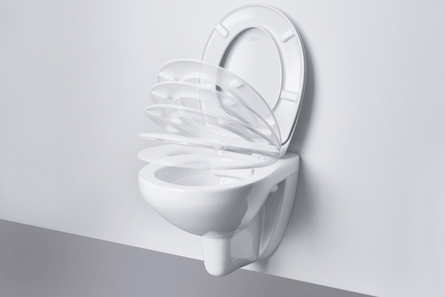 Крышка-сидение с микролифтом Grohe Euro Ceramic дюропласт 39458000 (детальная фотография), нет в наличии