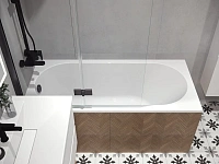 Ванна из искусственного камня Belux Классика ВК-1500, 4810924031686, 150 x 70 см, белый