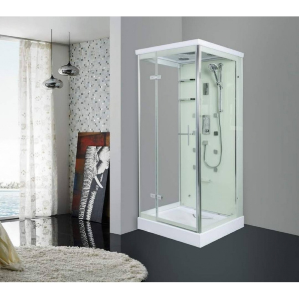Душевая кабина WeltWasser 100x100 см левая WW MAINE 100х100 L (детальная фотография), квадратные