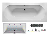 Ванна гидромассажная Riho Carolina 170 x 80 см, BLISS