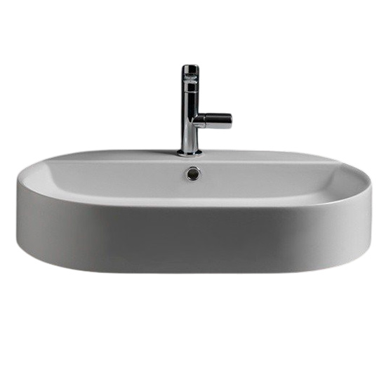 Раковина Kerasan Ciotola 65 см белая матовая 028530 Bianco matt *1 (детальная фотография)