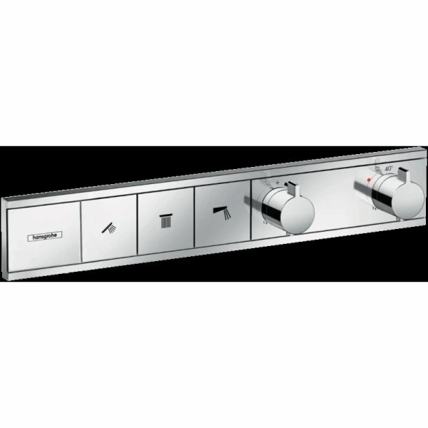 Смеситель для душа Hansgrohe RainSelect с термостатом 15381000 (детальная фотография)
