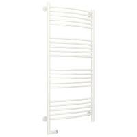 Полотенцесушитель электрический левый, цвет белый перемычка выгнутая Сунержа Богема 2.0 1200х600