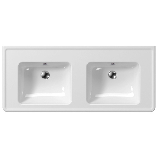 Раковина двойная с переливом GSI Classic 8725 8725 1 11 (детальная фотография), двойные