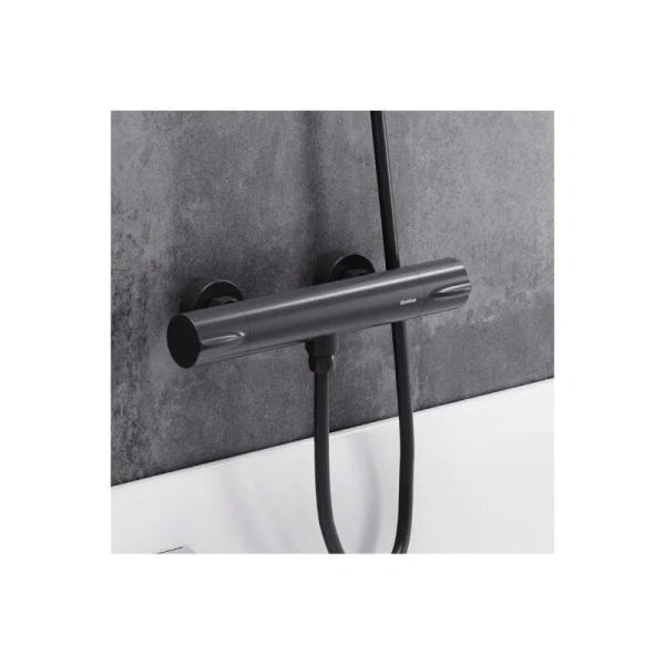 Смеситель для душа Damixa Scandinavian Pure черный матовый 366000300 (детальная фотография), черные