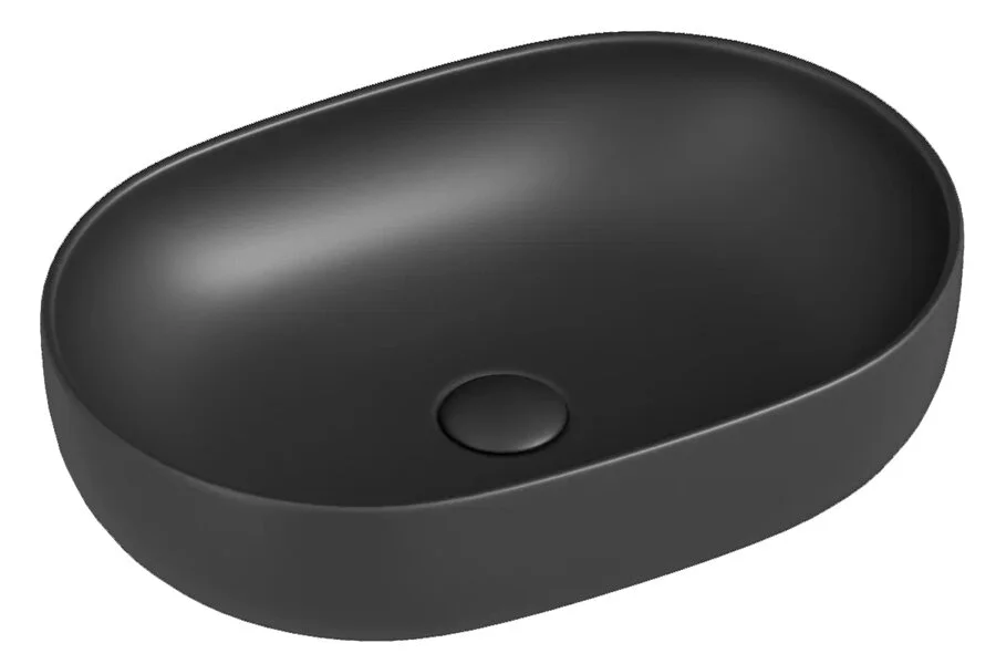 Раковина Ceramica Nova Element 60 см темный антрацит CN6047MDH (детальная фотография)