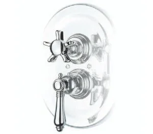 Смеситель термостатический для душа, наружная часть, хром, Nicolazzi Termostatico 4909CR18 (детальная фотография)