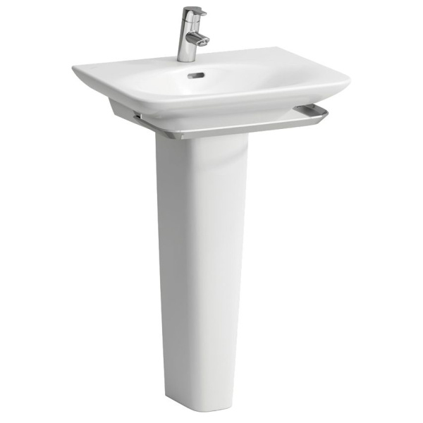 Раковина Laufen Palace New 8.1070.3 (детальная фотография), подвесные, накладные (на столешницу), на полупьедестал, на пьедестал, пристенные