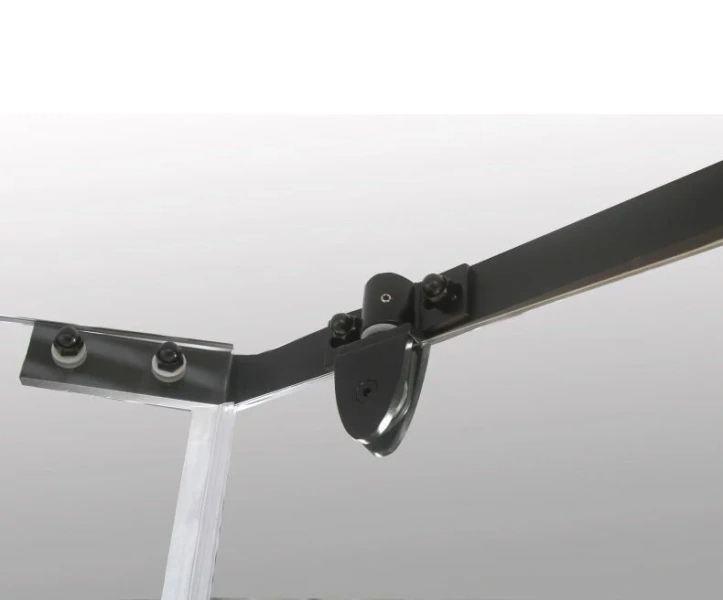 Душевая кабина Grossman Classic GR 90x90 см без крыши (детальная фотография), стеклянные, узорчатые