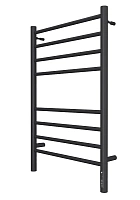 Полотенцесушитель электрический Terminus Аврора П8 500x800 матовый черный