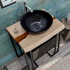 Столешница Velvex Gloss 65 см натуральное дерево