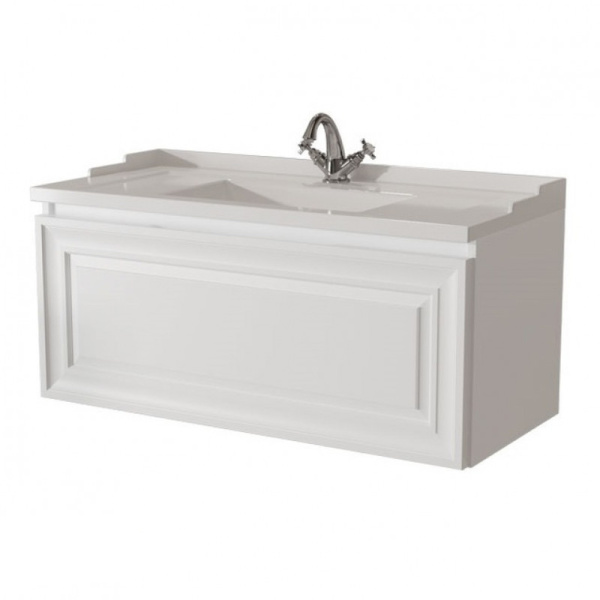 Тумба под раковину подвесная Caprigo Ponza-A 100 см Bianco 13514-B231 (детальная фотография)