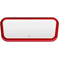Зеркало с подсветкой Abber Kristall 120 см красное