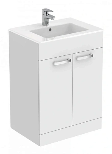 Тумба под раковину напольная Ideal Standard Tempo 60 см белая глянцевая - фото 2