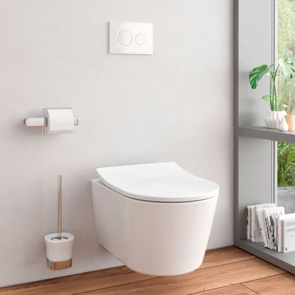 Крышка-сидение с микролифтом TOTO RP белая TC513F (детальная фотография), с микролифтом