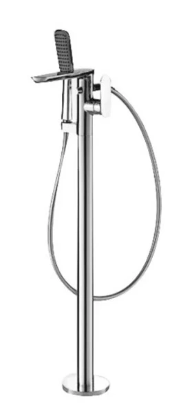 Смеситель для ванны Bravat Gina отдельностоящий F665104C-B3-ENG (детальная фотография)