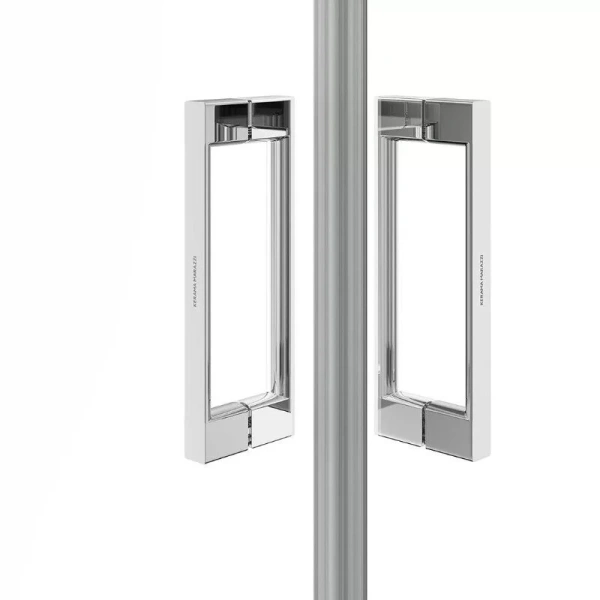 Душевой уголок Kerama Marazzi Vetro 90x90 см профиль хром стекло прозрачное VE.90.SSD.CR (детальная фотография), современные, hi-tech