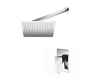 Душевой комплект WasserKRAFT Alme хром
